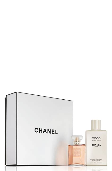 chanel cet perfume|Chanel mademoiselle gift set boots.